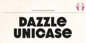 Dazzle Unicase font download