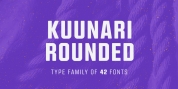 Kuunari Rounded font download
