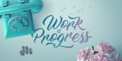 Work In Progress font download