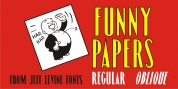 Funny Papers JNL font download