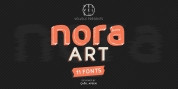 Nora Art font download