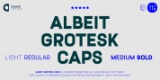 Albeit Grotesk Caps font download