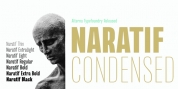 Naratif Condensed font download