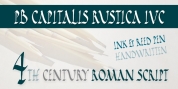 PB Capitalis Rustica IVc font download