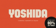 Yoshida Sans font download