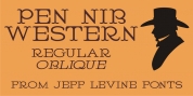 Pen Nib Western JNL font download