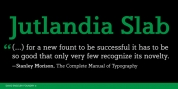 Jutlandia Slab font download