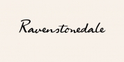 Ravenstonedale font download