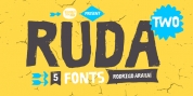 Ruda Two font download