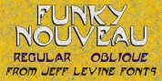 Funky Nouveau JNL font download