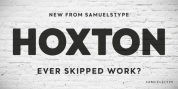 Hoxton Samuels font download