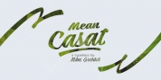 Mean Casat font download