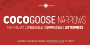 Cocogoose Narrows font download