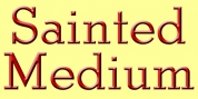 Sainted Medium font download