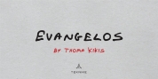 Evangelos font download