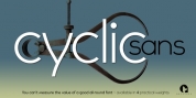 Cyclic Sans font download