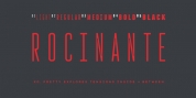 Rocinante Titling font download