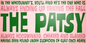 Patsy PB font download