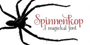 Spinnenkop font download