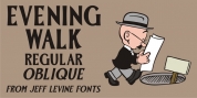 Evening Walk JNL font download