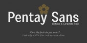 Pentay Sans font download