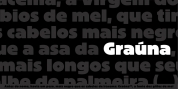 Graúna font download