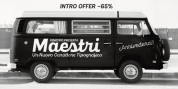 Maestri font download