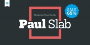 Paul Slab font download