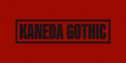 Kaneda Gothic font download