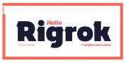 Rigrok font download