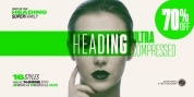 Heading Pro Ultra Compressed font download