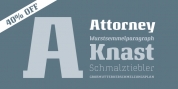 Attorney font download