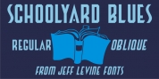 Schoolyard Blues JNL font download