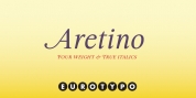 Aretino font download