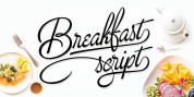 Breakfast Script font download