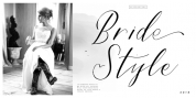 Bride Style font download