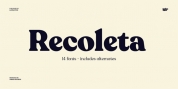 Recoleta font download