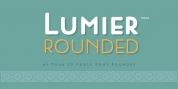 Lumier Rounded font download