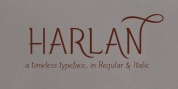 Harlan font download