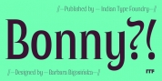 Bonny font download