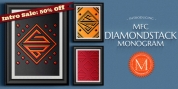 MFC Diamondstack Monogram font download