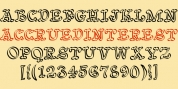 AccruedInterest font download