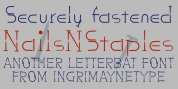 NailsNStaples font download