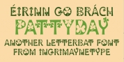 Patty Day font download