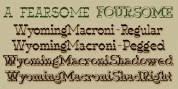 Wyoming Macroni font download