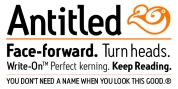 Antitled font download