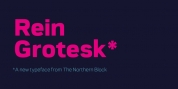 Rein Grotesk font download