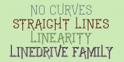 LineDrive font download