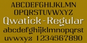 Qwatick font download