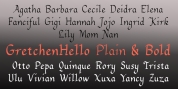 GretchenHello font download